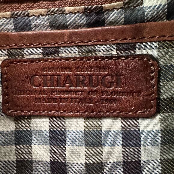 Origins Chiarugi Brown Leather satchel bag - Picture 11 of 11